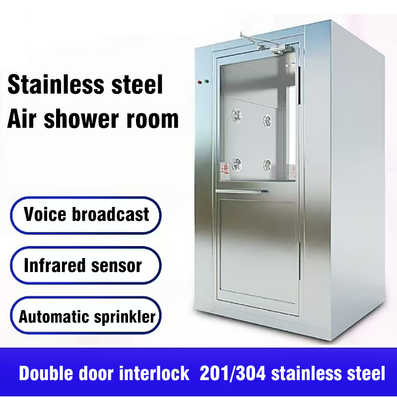 How does the air shower room become a key factor in improving the quality of clean rooms?