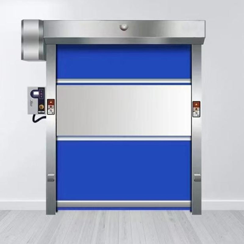 In cold chain warehousing, how does a high speed automatic rolling door balance thermal insulation and traffic efficiency?